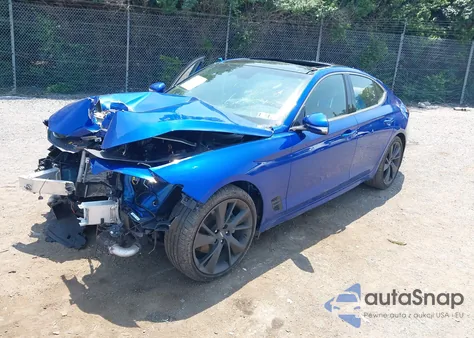 2023 Genesis G70 2.0T Awd from USA, damaged, VIN KMTG34TAXPU112892